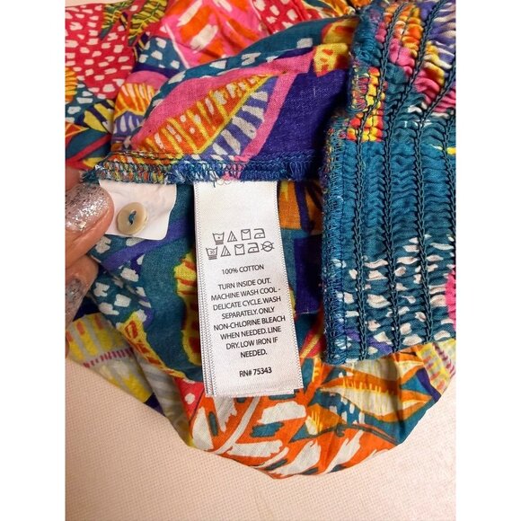 Cynthia Rowley Tropical Floral Tank – Size Large - Picture 11 of 11